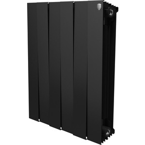 Радиатор отопления ROYAL Thermo биметаллический Piano Forte 500/Noir Sable/6 секций