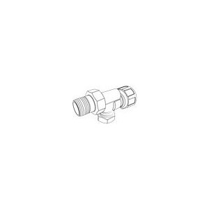 Вентиль ROYAL Thermo термостатический осевой для радиатора 1/2" (RTE 50015)