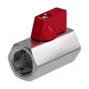 Кран ROYAL Thermo шаровый Optimal мини резьба гайка-гайка 1/2" (RTO 07038)