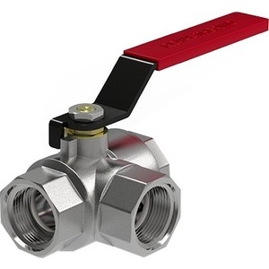 Кран ROYAL Thermo шаровый Optimal трехходовой тип L 1/2" (RTO 07041)
