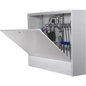 Коллекторный шкаф ROYAL Thermo наружный увеличенный (для смесительных узлов) 650х180х550 (ШРНУ180-2)
