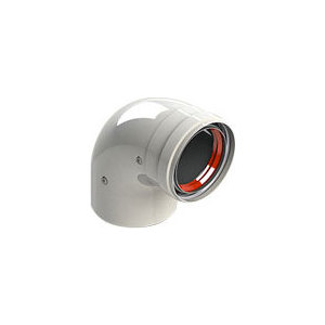 Колено ROYAL Thermo утепленное диаметр 80 MF 90 (RTF07005T)