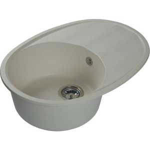 Мойка кухонная HARTE H-4568-331 680х480 мм белый
