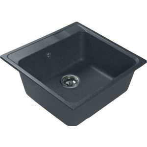 Мойка кухонная HARTE H-5051-308 510х510 мм черный