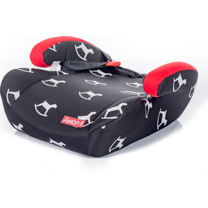 Автокресло BabyHit Aikon 2 Horses чёрный в белую лошадку (LB781)