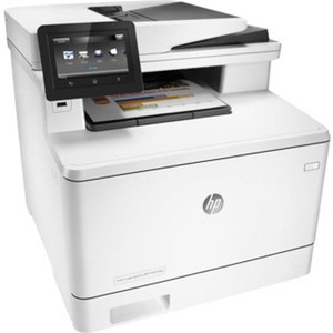МФУ HP Color LaserJet Pro M477fdw (CF379A) мфу hp color laserjet pro m477fdw cf379a цветное a4 28ppm 600x600dpi duplex ethernet usb wi fi