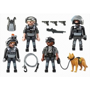 Игровой набор Playmobil Полиция: Отряд специального назначения (5565pm)