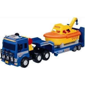 Машинка Daesung Toys с катером береговой охраны (938)