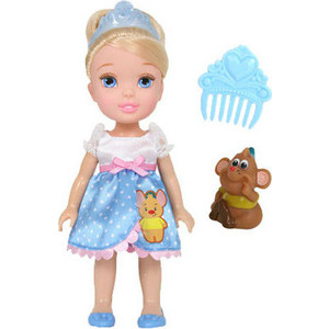 Кукла Disney Princess Малышка с питомцем 15 см Золушка (754920)