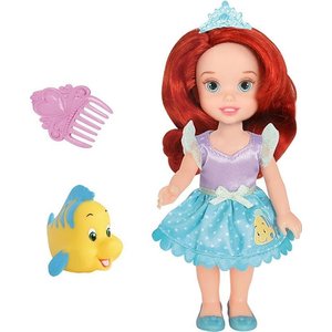 Кукла Disney Princess Малышка с питомцем 15 см Ариэль (754940)