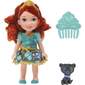 Кукла Disney Princess Малышка с питомцем 15 см Мерида (756800)