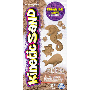 Кинетический песок Kinetic sand 680 гр коричневый (71409-2-6026697)
