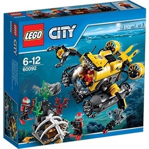 Конструктор Lego Глубоководная подводная лодка (60092)