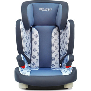 Автокресло Welldon Magic Nacre Hallmarks Grey (2838 4465C 2855)