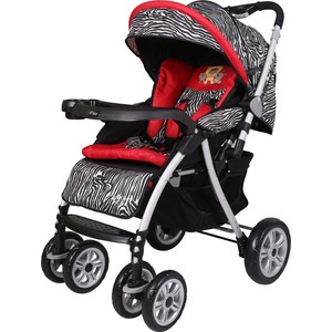 Коляска прогулочная Sweet Baby Bair Cross Silver Zebra