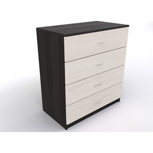 Комод WOODCRAFT Монте Вариант-2 венге+дуб молочный