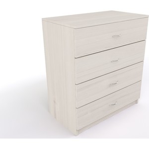 Комод WOODCRAFT Монте Вариант-3 дуб молочный+дуб молочный