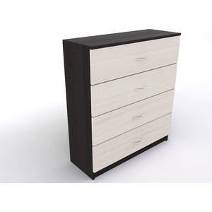 Комод WOODCRAFT Монте-М Вариант-2 венге тёмный+дуб молочный