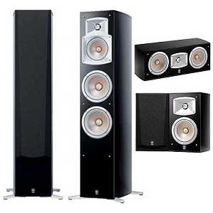 Комплект акустических систем Yamaha NS-555 5.0, black
