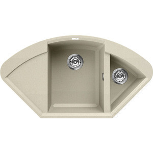 Мойка кухонная Elleci Easy Corner, 1057x575, granitek (62) LGYCOR62