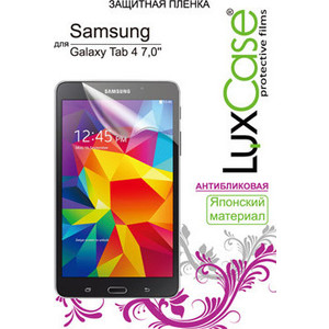Защитная пленка LuxCase для Samsung Galaxy Tab 4 7.0 SM-T230 (антибликовая)
