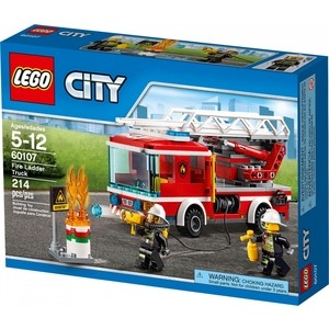 Конструктор Lego Пожарный автомобиль с лестницей (60107)