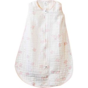 Спальный мешок SwaddleDesigns Muslin zzZipMe Sack - 6-12M Pink Butterflies (SDM-402PP-M)