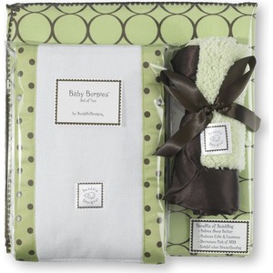Подарочный набор SwaddleDesigns для новорожденного Gift Set Lime w/BR Mod C (SD-016LM-G)