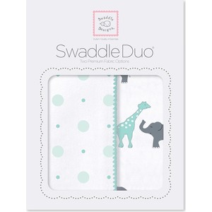 Набор пеленок SwaddleDesigns Swaddle Duo SC Circus Fun (SD-494SC)