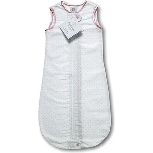 Спальный мешок SwaddleDesigns для новорожденного zzZipMe Sack 3-6M Flannel PP Polka Dots (SD-098PP)