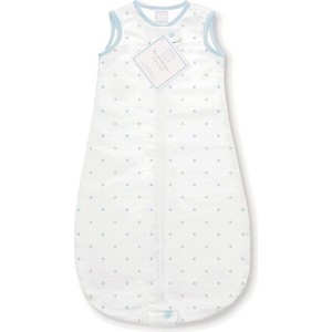Спальный мешок SwaddleDesigns для новорожденного zzZipMe Sack 3-6M Flannel PB/ST Little Dot (SD-446PB-3m)
