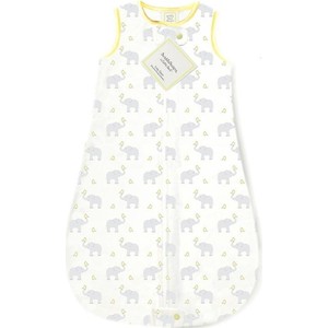 Спальный мешок SwaddleDesigns для новорожденного zzZipMe Sack 3-6M Flannel PY Elephant and Chickies (SD-462PY-3MO)