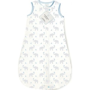 Спальный мешок SwaddleDesigns для новорожденного zzZipMe Sack 3-6M Flannel PB Elephant and Chickies (SD-462PB-3M)
