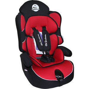 Автокресло Mr Sandman Little Passenger Isofix 9-36 кг Черный/Красный (AMSLPI-0525KRES1038)