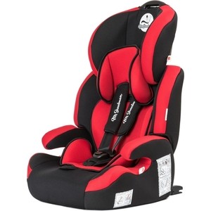Автокресло Mr Sandman Voyager Isofix 9-36 кг Черный/Красный (AMSVI-0523KRES1028)