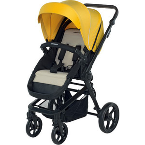 Коляска 3 в 1 Foppapedretti 3Chic Travelsystem BlackFrameYellow (KF3CTSBF-05599700343003)