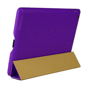 Чехол Good для Apple iPad 4 case smart cover Purple (GE-IP3VI-04)
