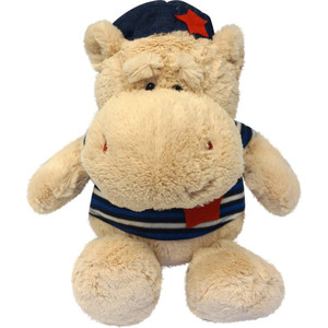 Мягкая игрушка Макси Тойз Бегемот Боня в фуражке 30 см (MT-SUT014569-3-30)