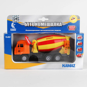 Машинка Технопарк КАМАЗ бетономешалка (CT12-457-1WB)