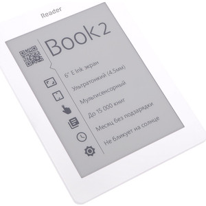 Электронная книга Reader Book 2 6" White