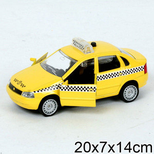 Машинка Технопарк Лада-Калина такси (CT1049WB-T (48))