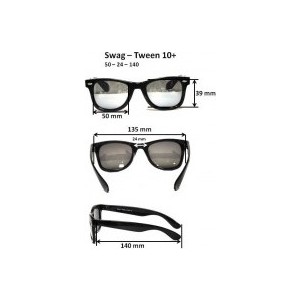 Cолнцезащитные очки Real Kids для тинейджеров Wag черный/красный (10WGBKRD)