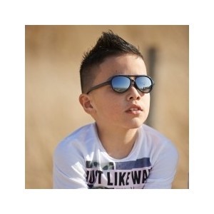 Cолнцезащитные очки Real Kids детские Авиатор черные (2SKYBLK)