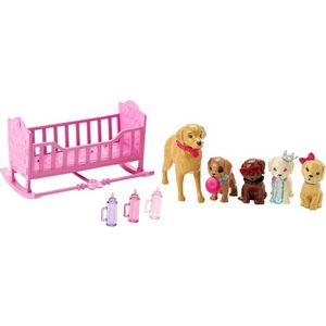 Игровой набор Mattel Barbie домашние питомцы (CLK39)