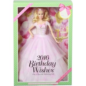 Кукла Mattel Barbie коллекционная пожелания ко дню рождения (DGW29)