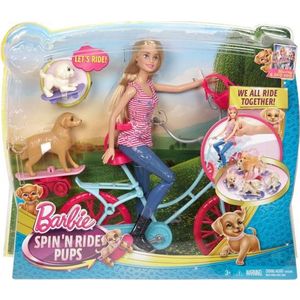 Кукла Mattel Barbie на велосипеде с питомцем (CLD94)