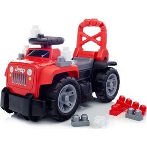 Конструктор Mattel Mega bloks большой красный джип 3 в 1 (DBL13)