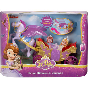 Игровой набор Mattel Sofia the first конь минимус и волшебная карета (CDB35)