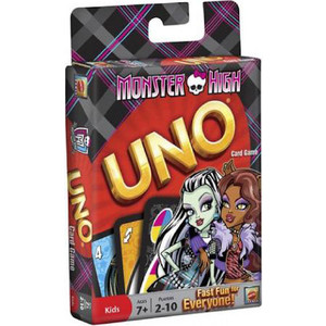 Настольная игра Mattel Uno monster high карточная игра (T8233)