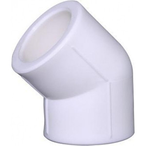 Колено Pro Aqua PP-R W 45 град 32